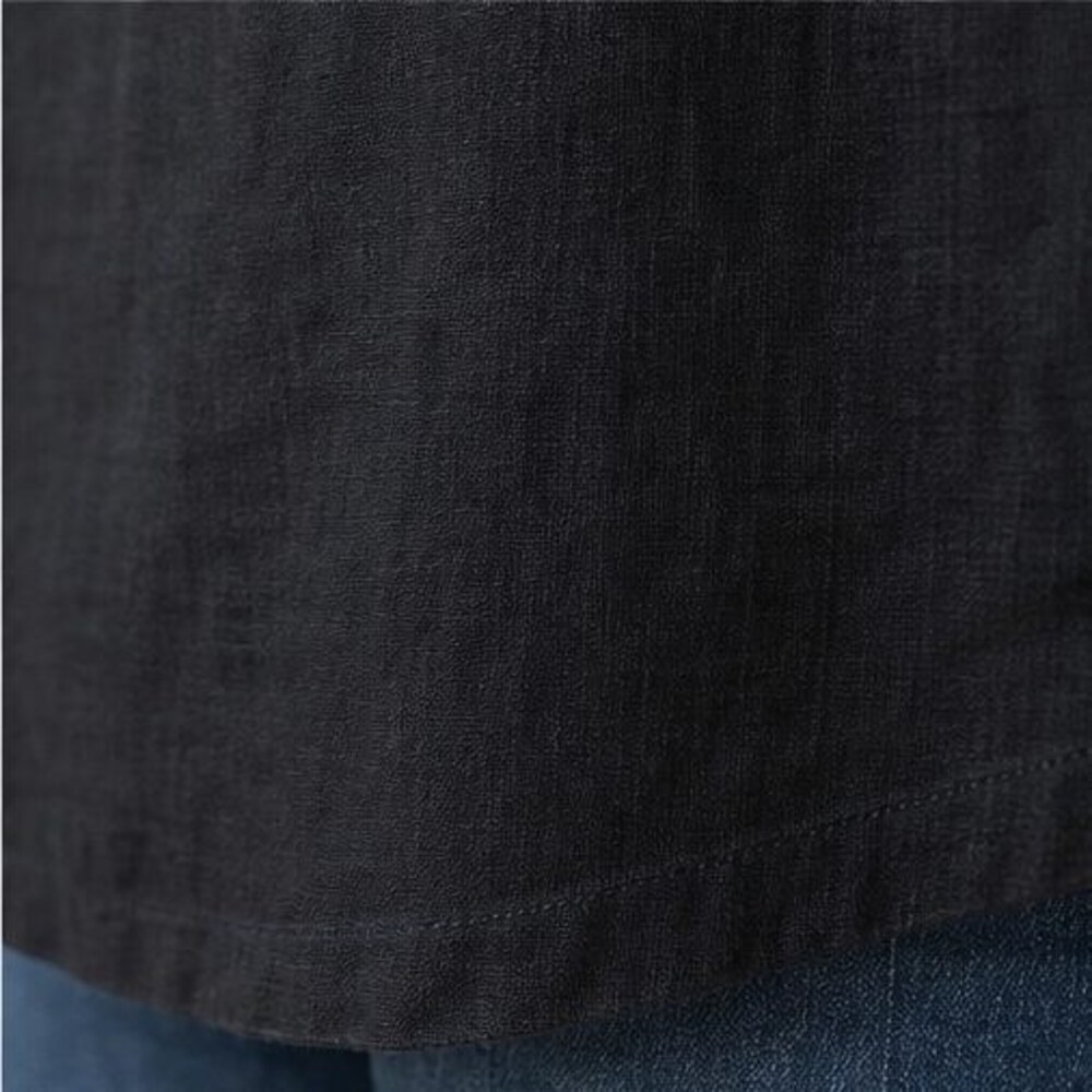 Black Ruffle Blouse - Picture 6 of 6